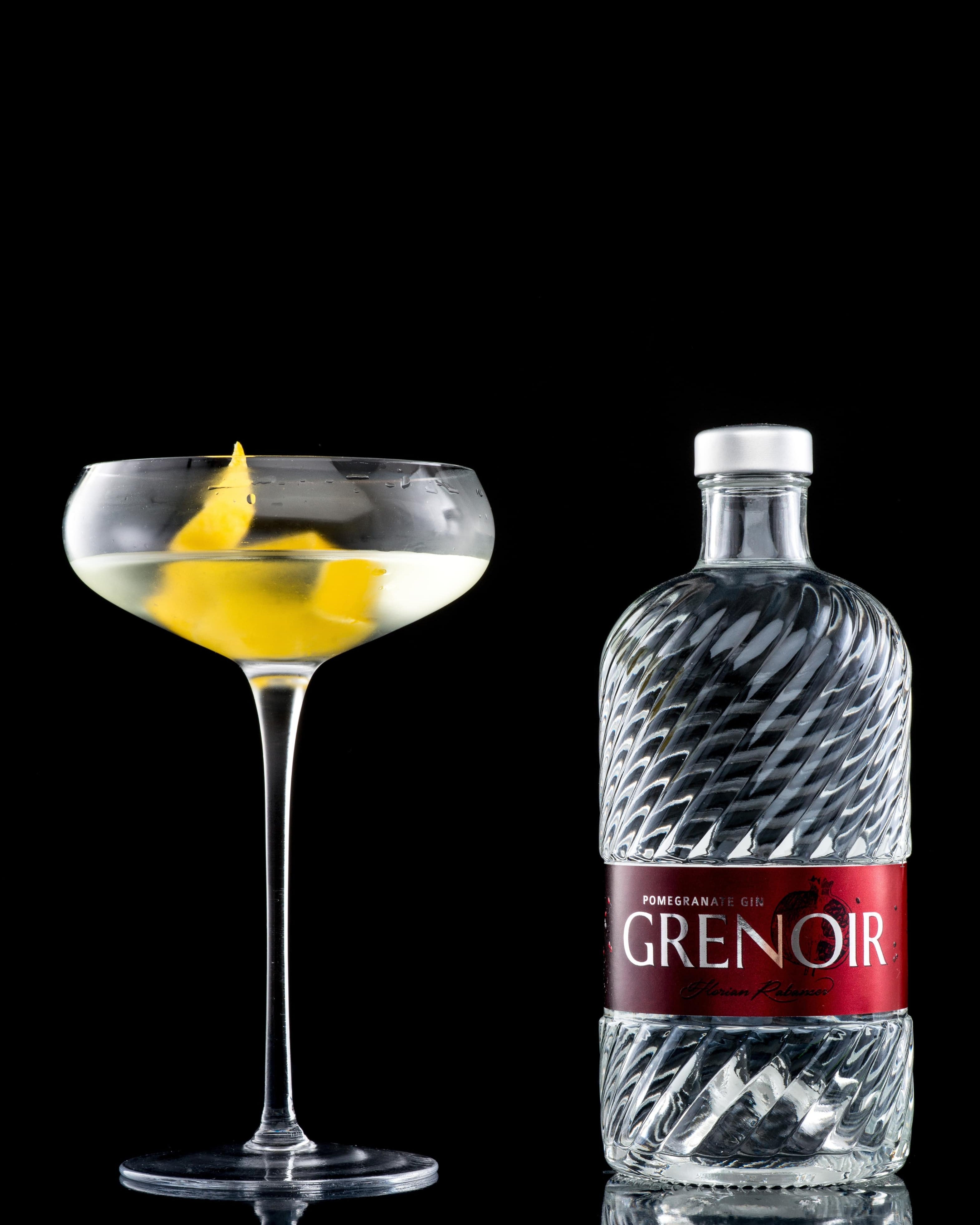 Grenoir Gin – gin artigianale premium con melograno e ginepro, acquistabile online su Cavour Drinks