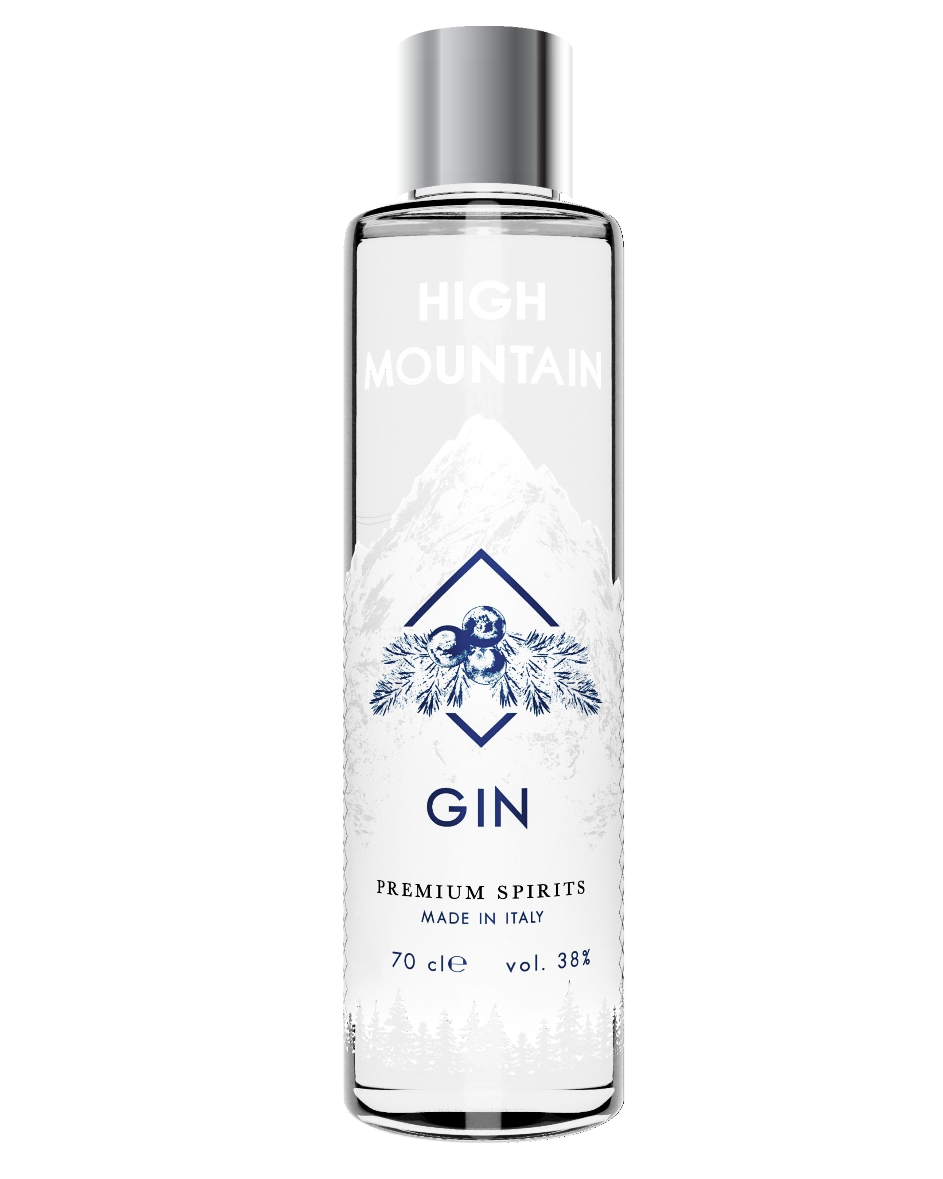 High Mountain Gin – gin artigianale premium delle Dolomiti con erbe alpine selezionate, acquistabile online su Cavour Drinks