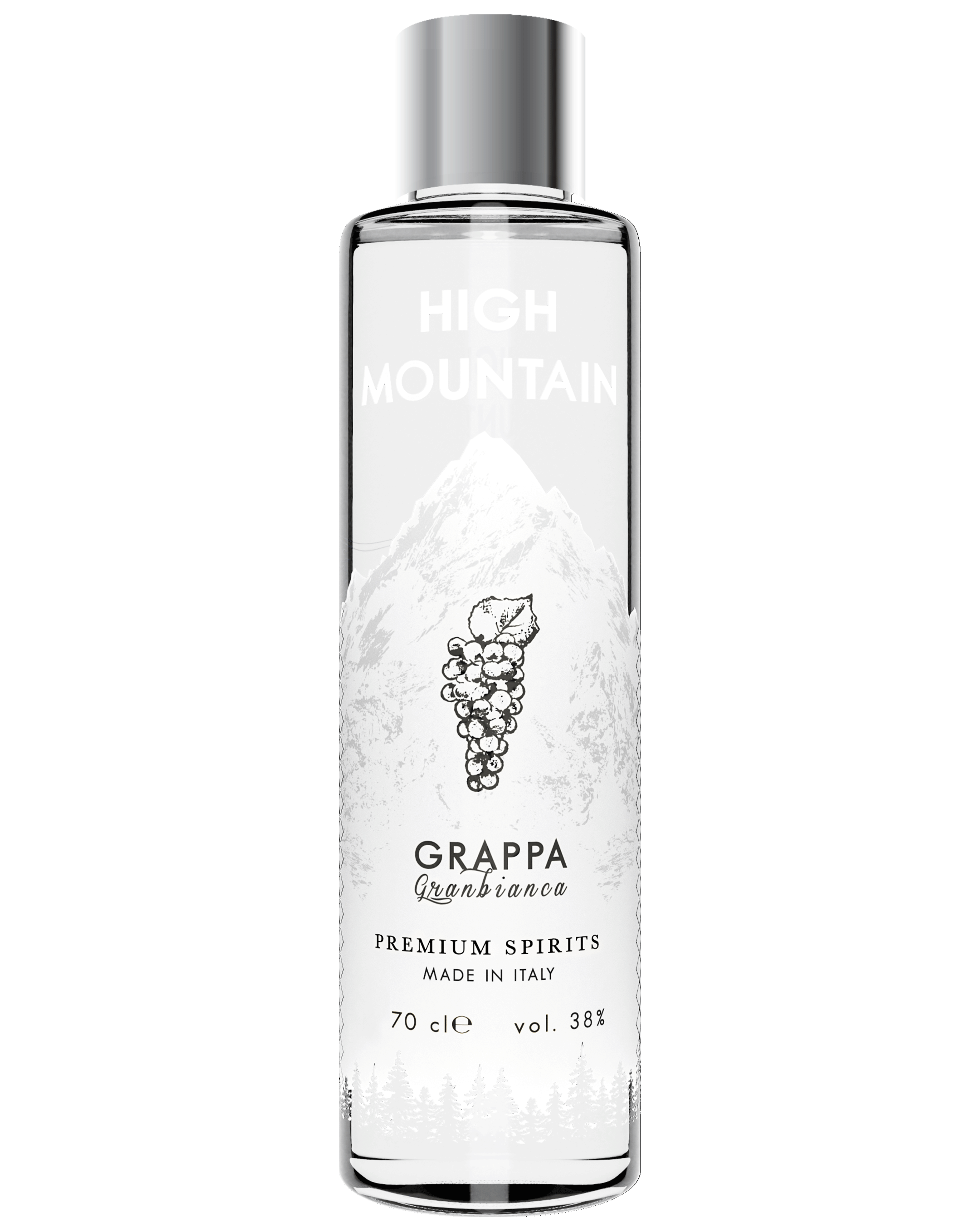 Zu Plun High Mountain Grappa Granbianca – grappa artigianale delle Dolomiti dal gusto intenso e autentico, acquistabile online su Cavour Drinks