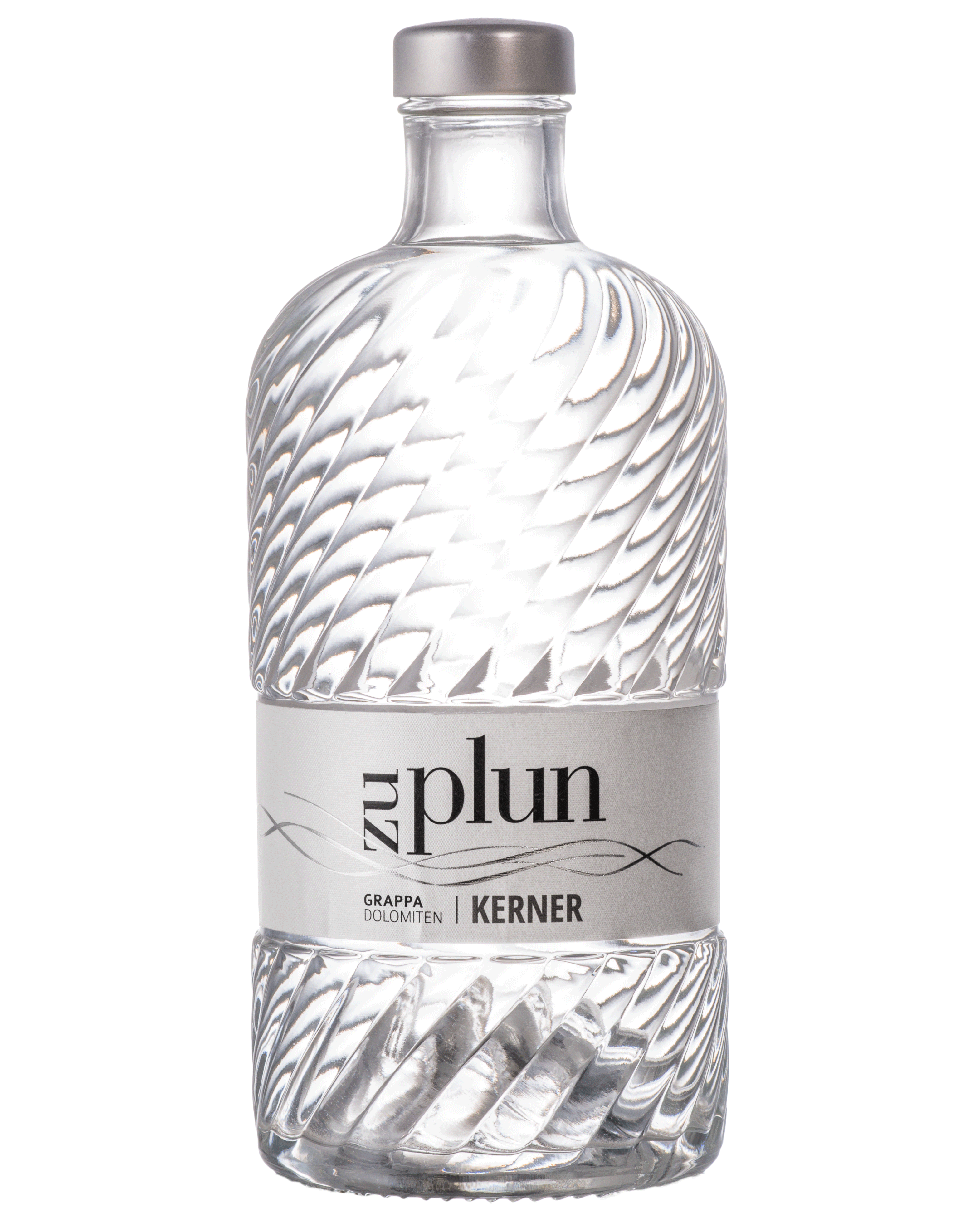 Zu Plun Distillato Kerner – distillato artigianale dalle uve Kerner delle Dolomiti, acquistabile online su Cavour Drinks