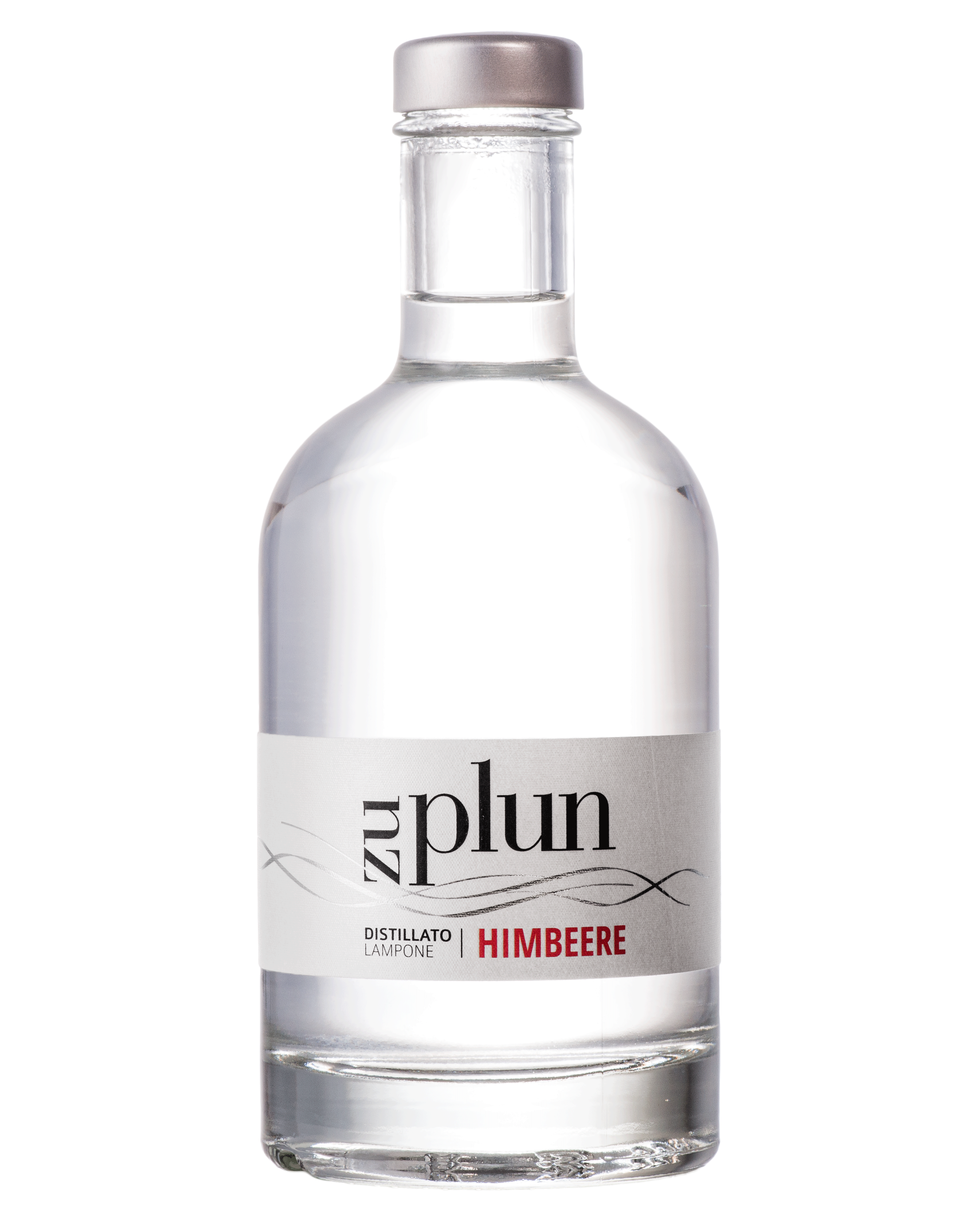 Zu Plun Distillato Himbeere – distillato artigianale di lamponi delle Dolomiti, acquistabile online su Cavour Drinks