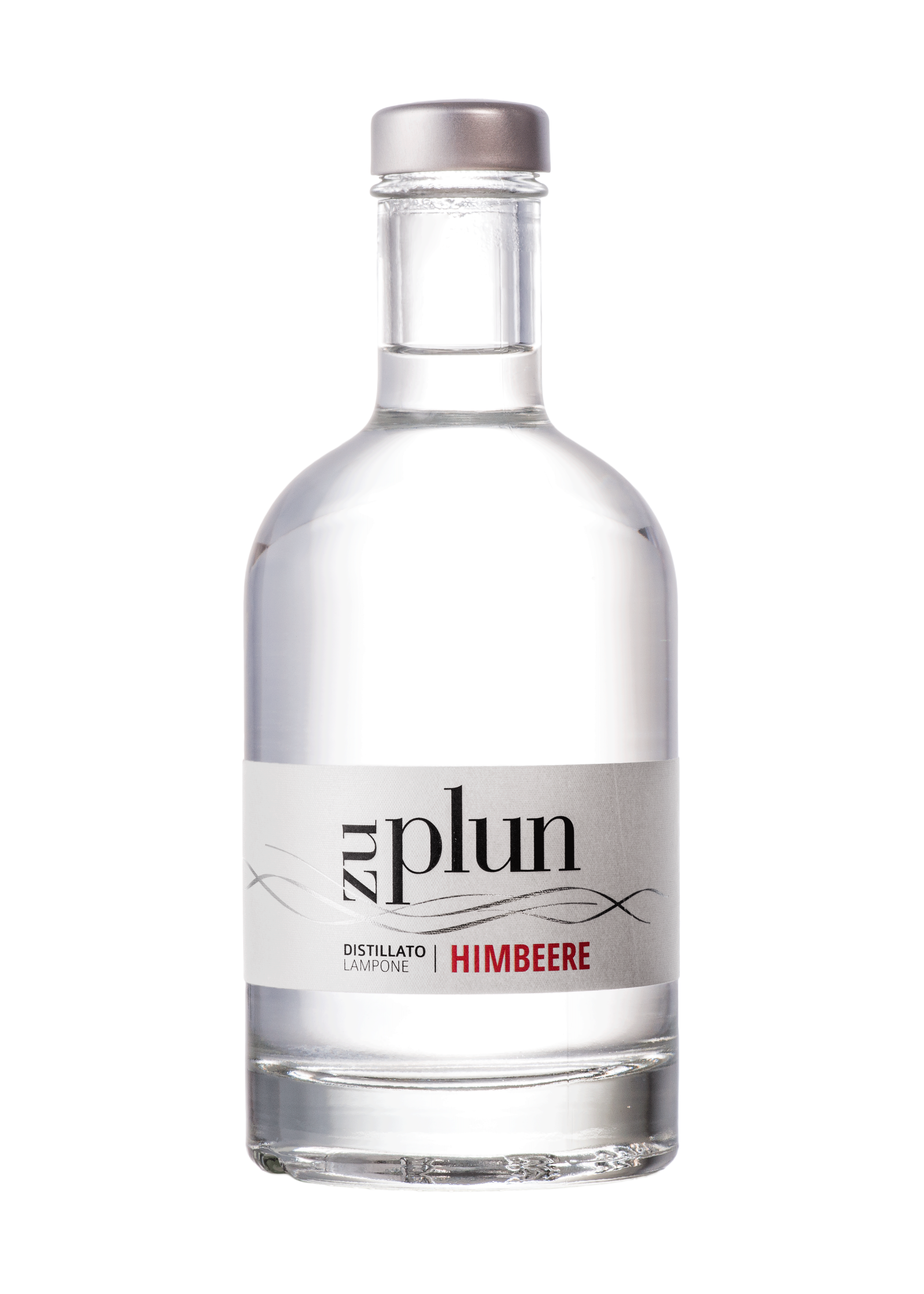 Zu Plun Distillato Himbeere – distillato artigianale di lamponi delle Dolomiti, acquistabile online su Cavour Drinks