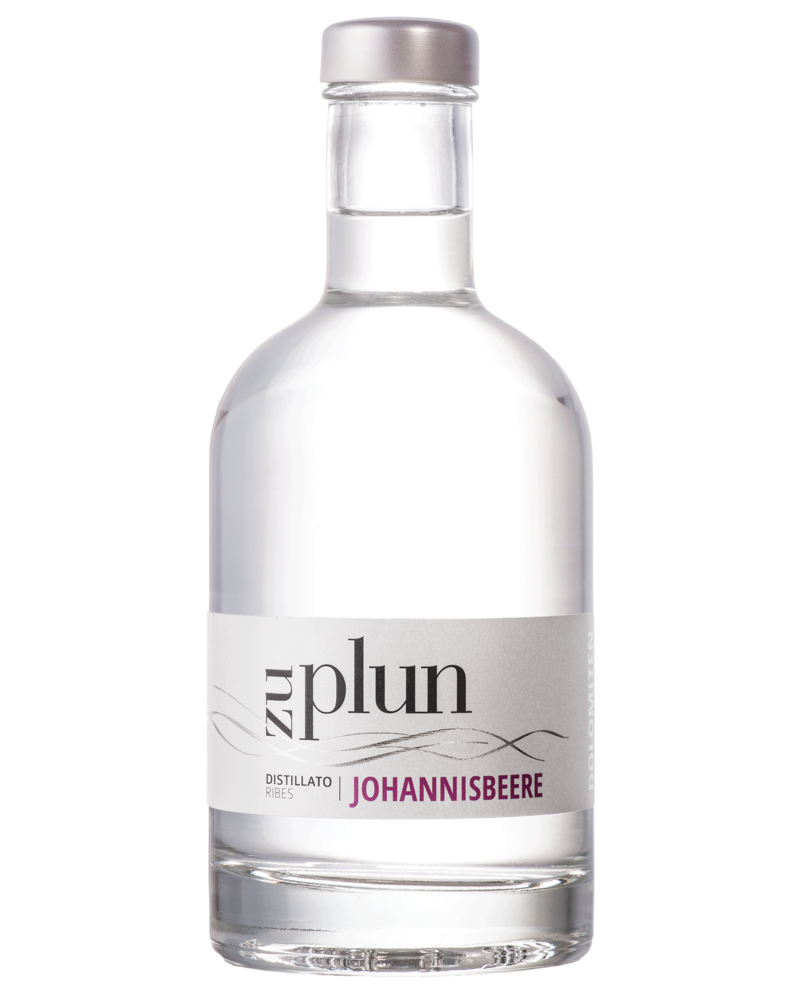 Zu Plun Distillato Ribes – distillato artigianale di ribes delle Dolomiti, acquistabile online su Cavour Drinks