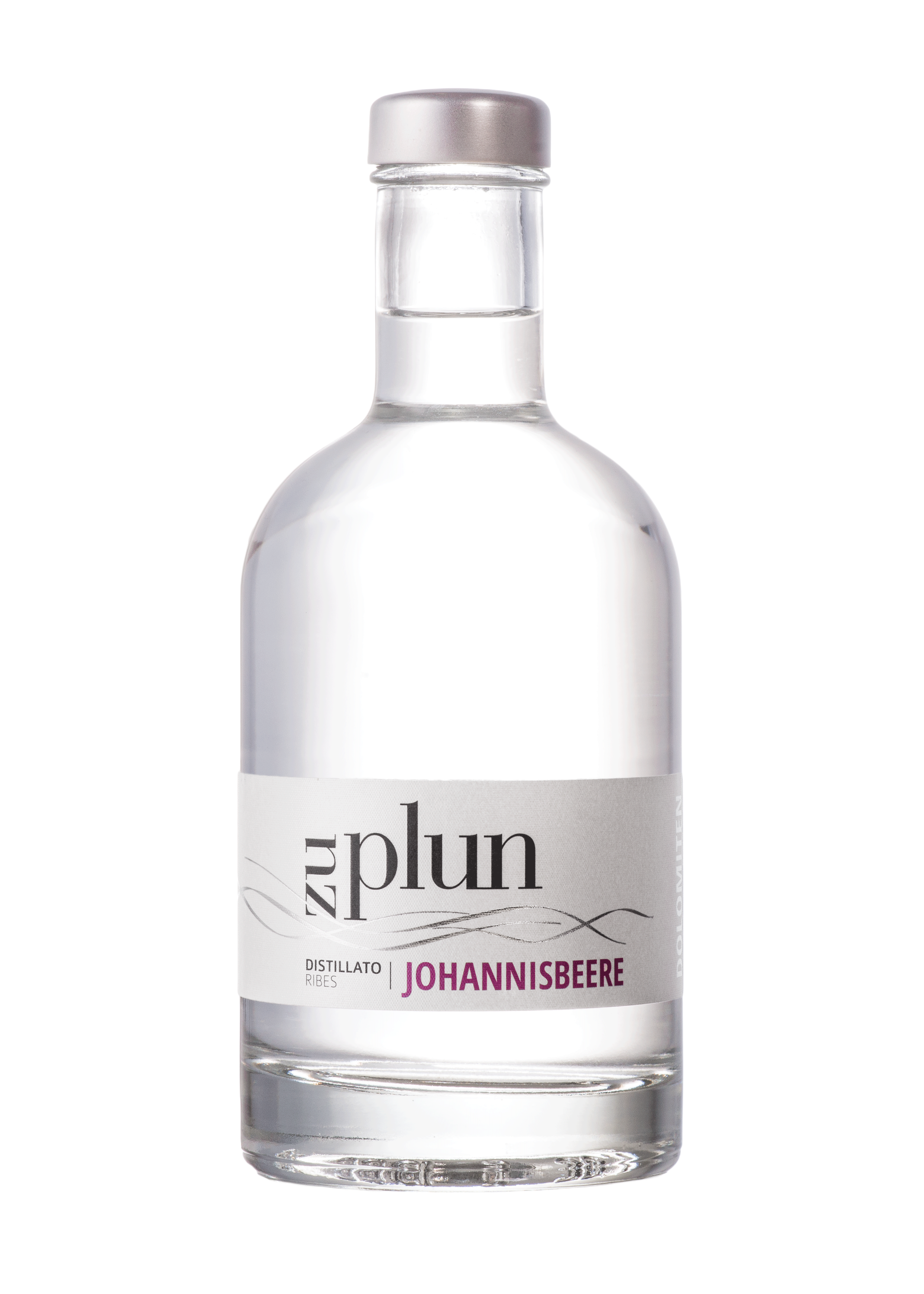 Zu Plun Distillato Ribes – distillato artigianale di ribes delle Dolomiti, acquistabile online su Cavour Drinks
