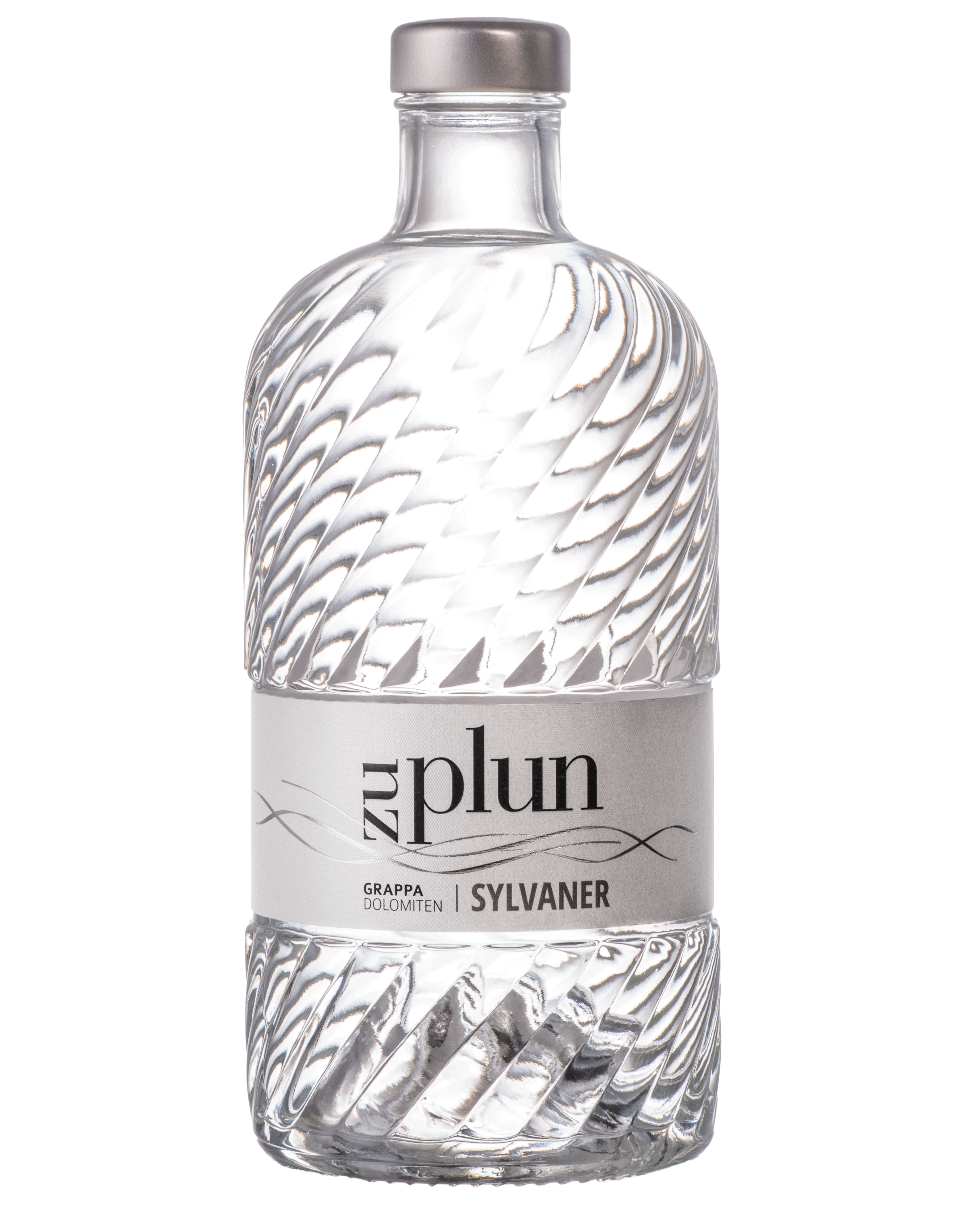 Zu Plun Grappa Sylvaner – grappa artigianale ottenuta da vinacce di uve Sylvaner delle Dolomiti, acquistabile online su Cavour Drinks