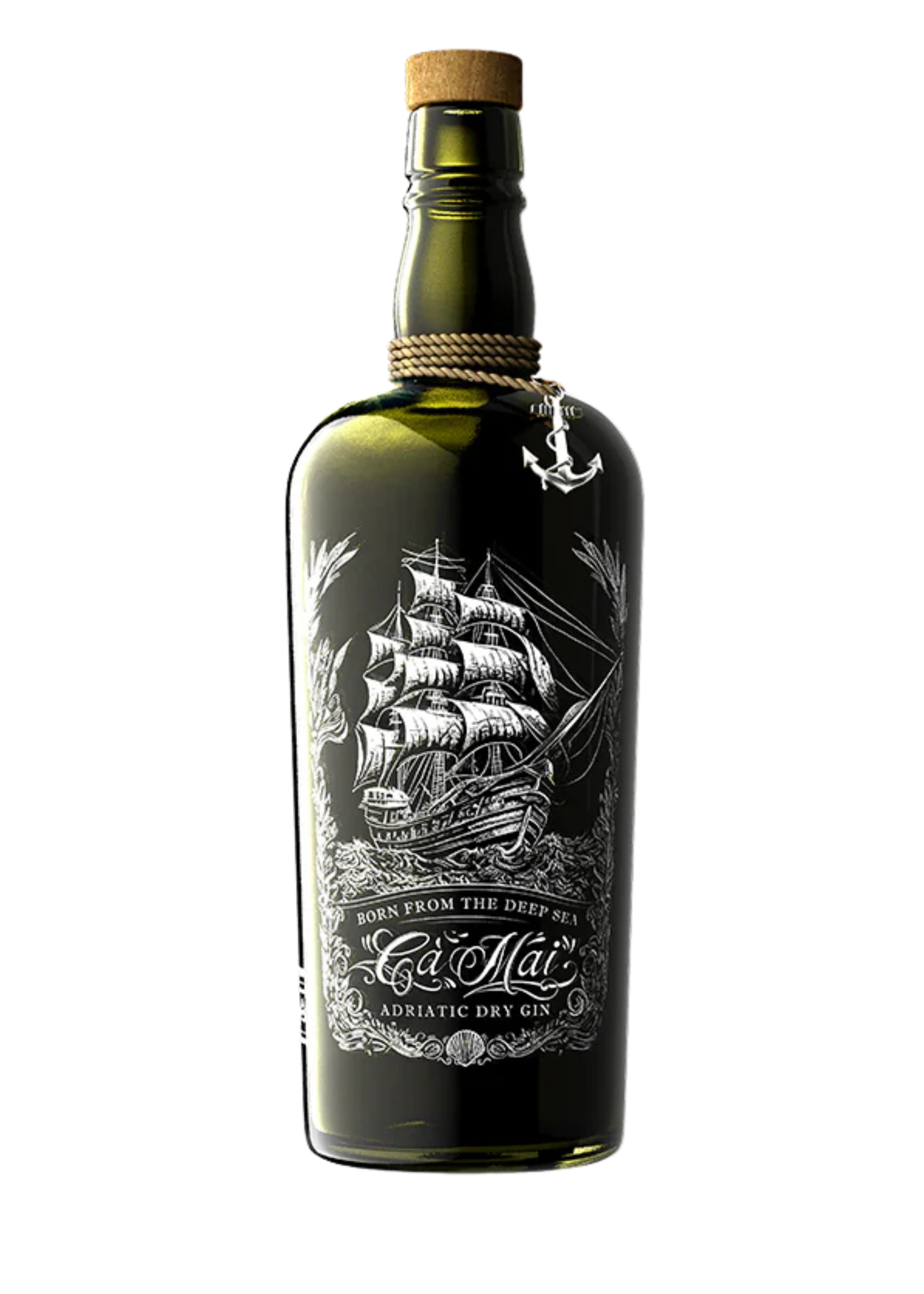 Cà Mai Adriatic Gin – gin premium artigianale dal Mediterraneo, distillato con botaniche selezionate, acquistabile online su Cavour Drinks
