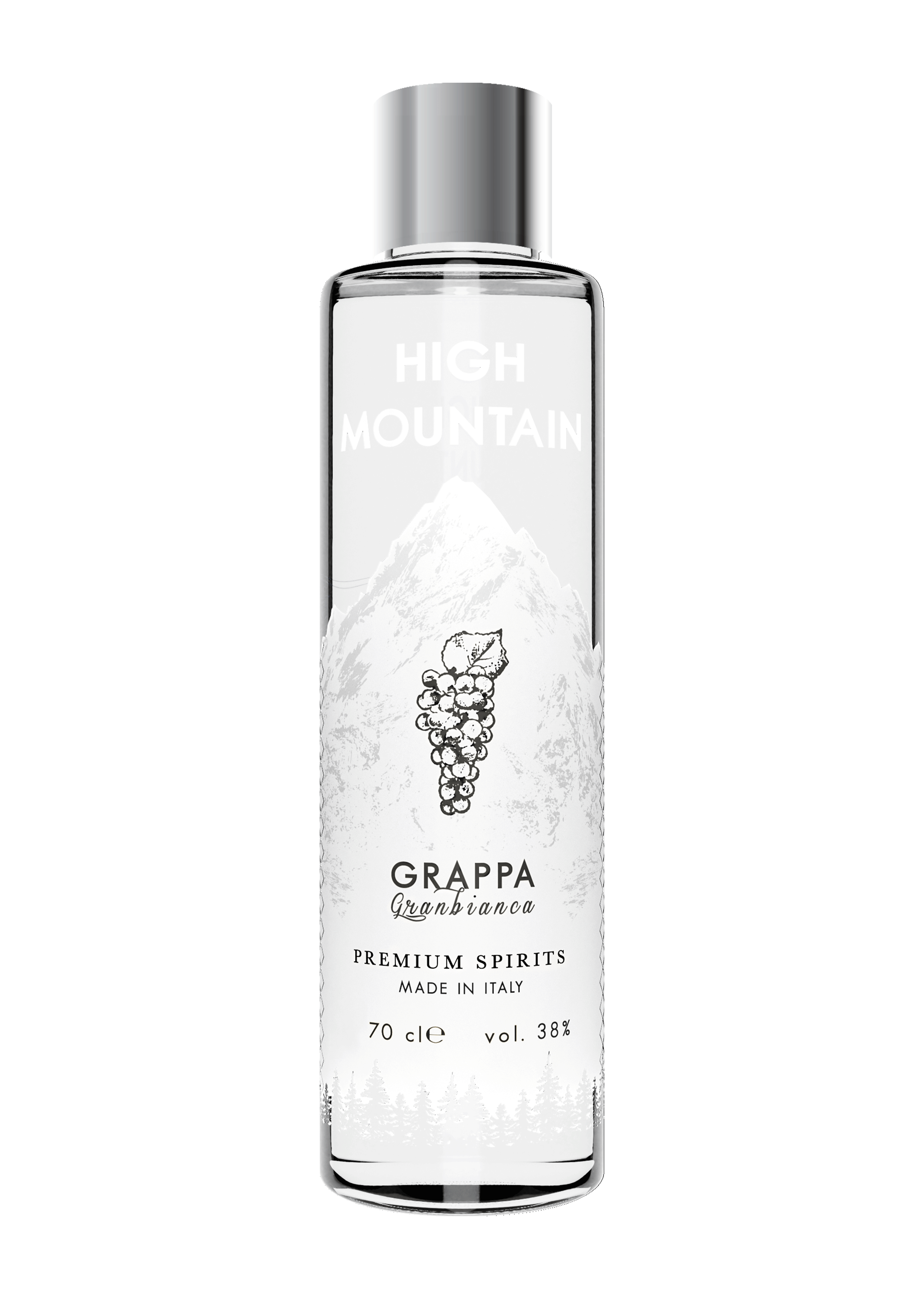 Zu Plun High Mountain Grappa Granbianca – grappa artigianale delle Dolomiti dal gusto intenso e autentico, acquistabile online su Cavour Drinks