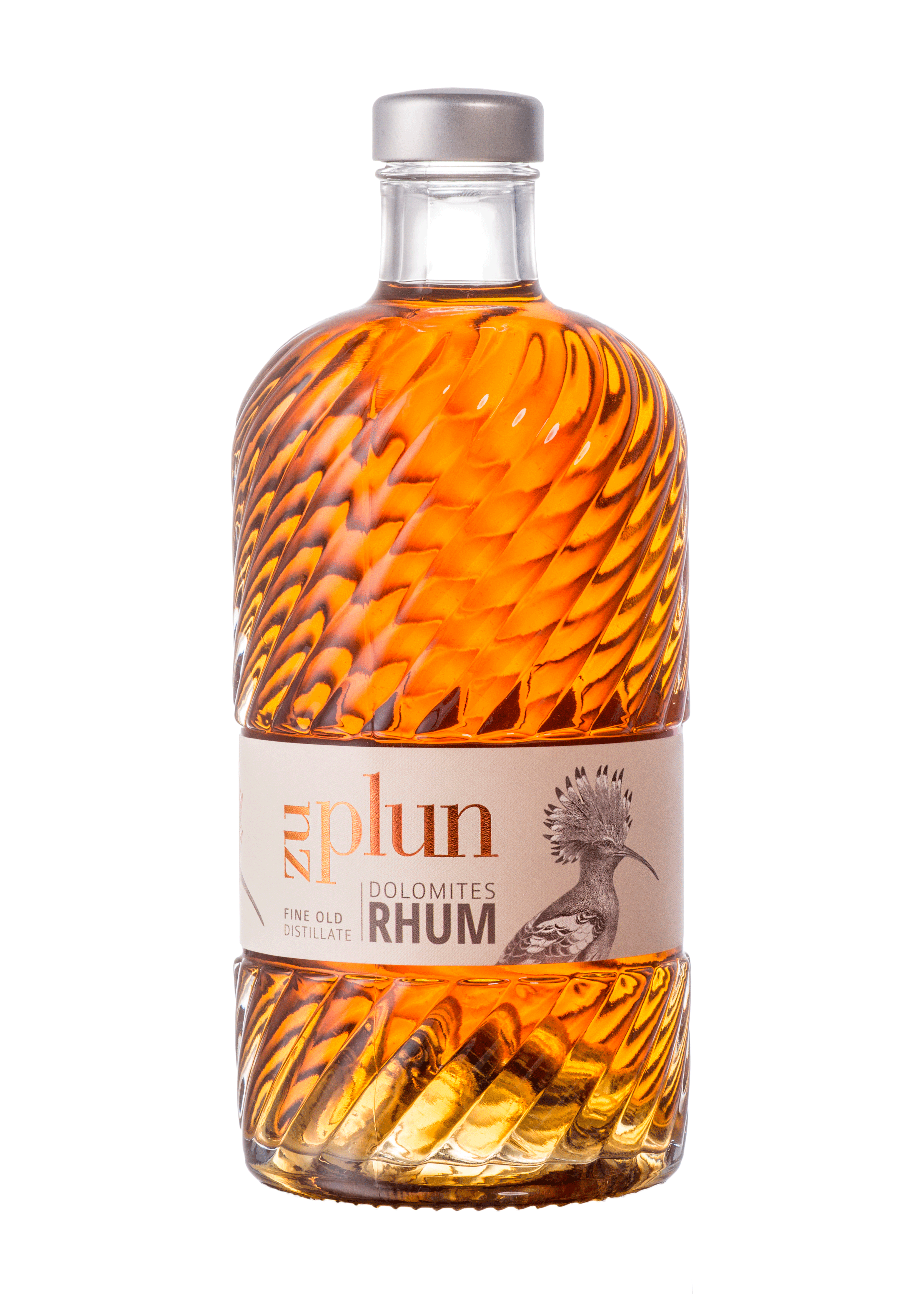 Zu Plun Distillato Dolomites Rhum Fine Old – rum artigianale invecchiato delle Dolomiti, acquistabile online su Cavour Drinks
