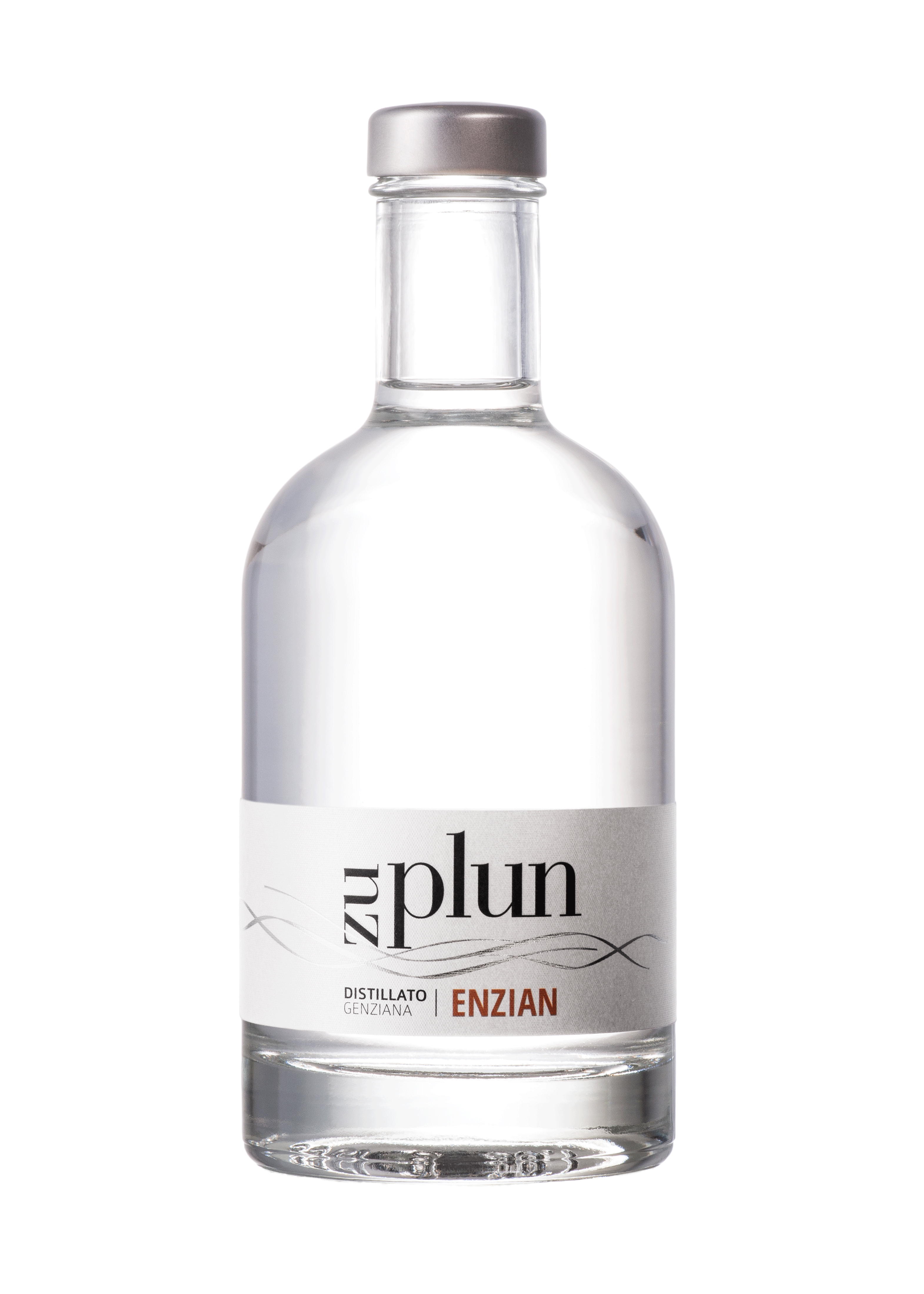 Zu Plun Distillato Genziana – distillato artigianale di radici di genziana delle Dolomiti, acquistabile online su Cavour Drinks